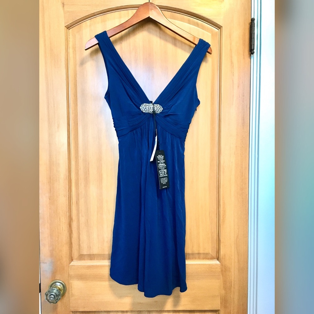 BCBG Royal blue cocktail dress
